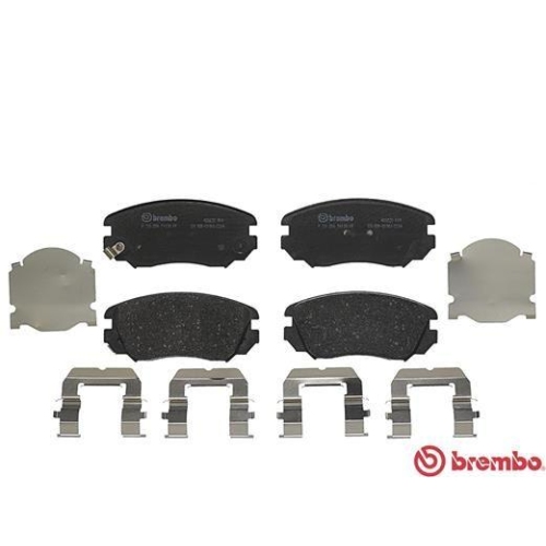 BREMBO Bremsbelagsatz, Scheibenbremse XTRA LINE P 59 054X