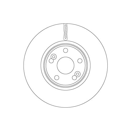 TRW Bremsscheibe DF6233S