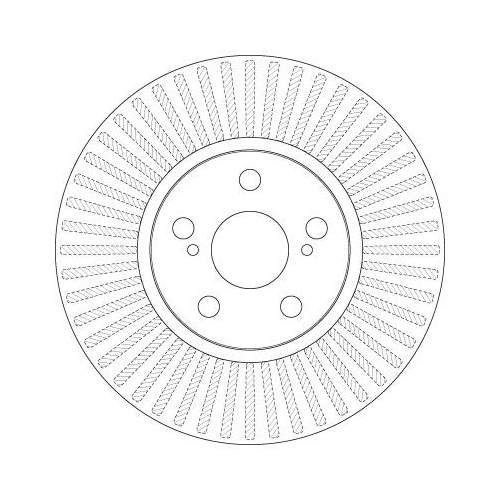 TRW Bremsscheibe DF6234