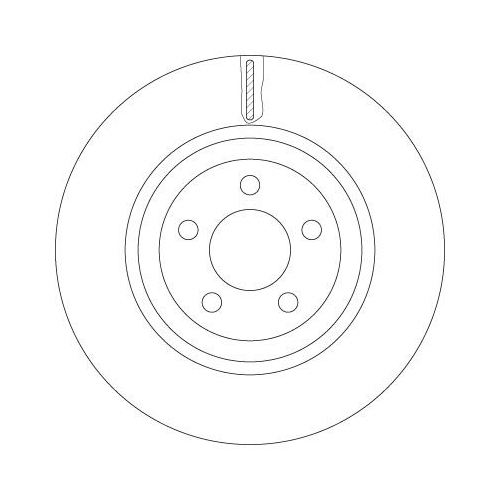 TRW Bremsscheibe DF6244S