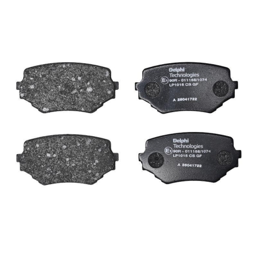 DELPHI Bremsbelagsatz, Scheibenbremse LP1015