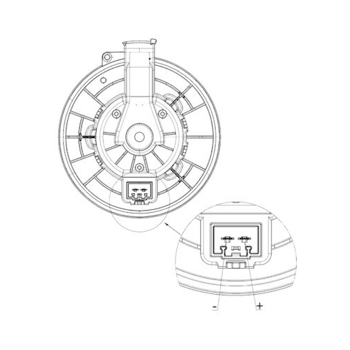 MAHLE Innenraumgebläse BEHR *** PREMIUM LINE *** AB 259 000P