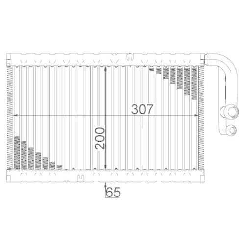 MAHLE Verdampfer, Klimaanlage BEHR *** PREMIUM LINE *** AE 2 000P