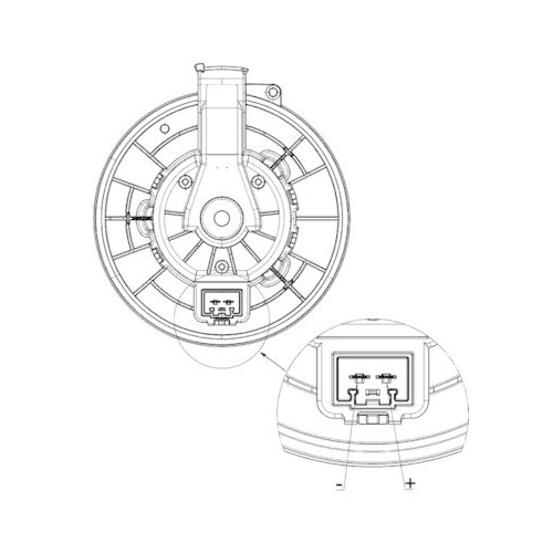 MAHLE Innenraumgebläse BEHR *** PREMIUM LINE *** AB 260 000P
