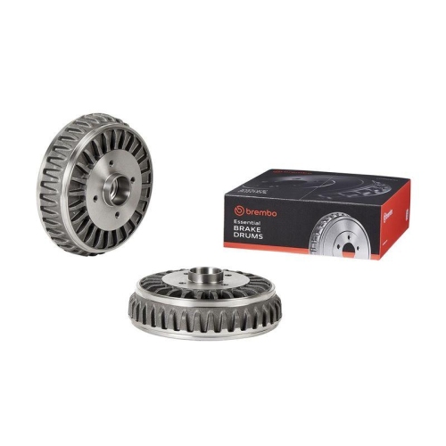 BREMBO Bremstrommel ESSENTIAL LINE - With Bearing Kit 14.E312.60