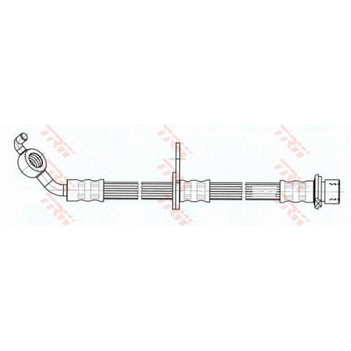 TRW Bremsschlauch PHD929