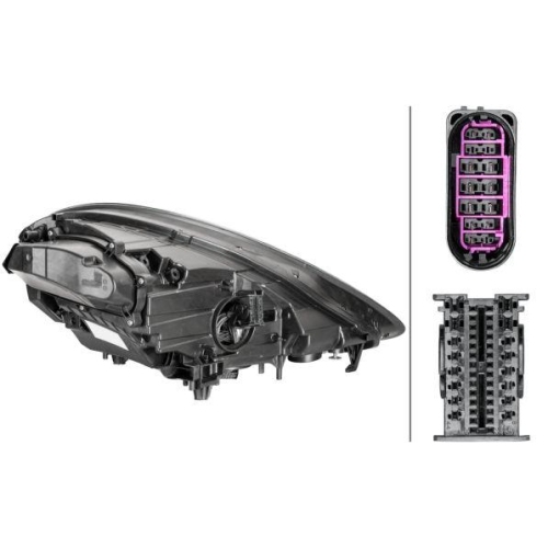 HELLA Hauptscheinwerfer 1EX 012 222-411