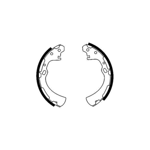 HELLA Bremsbackensatz 8DB 355 001-191