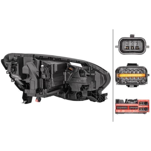HELLA Hauptscheinwerfer 1EX 012 293-611