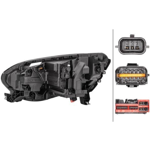HELLA Hauptscheinwerfer 1EX 012 293-621