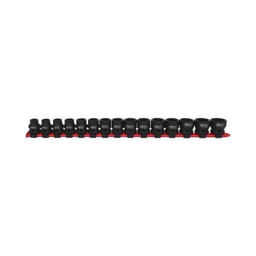 1/2 Zoll Sechskant-Kraft-Stecknuss-Satz, extra kurz, 15-tlg KS TOOLS 515.0055