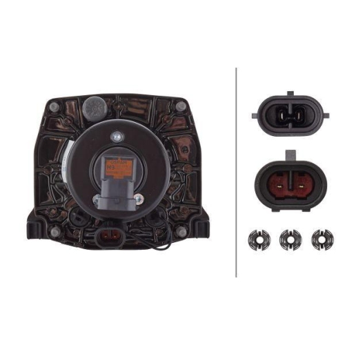 HELLA Hauptscheinwerfer 1AL 009 998-021