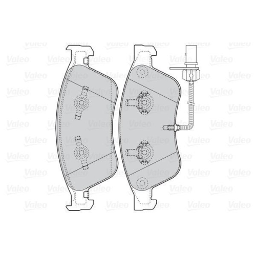VALEO Bremsbelagsatz, Scheibenbremse FIRST 302071