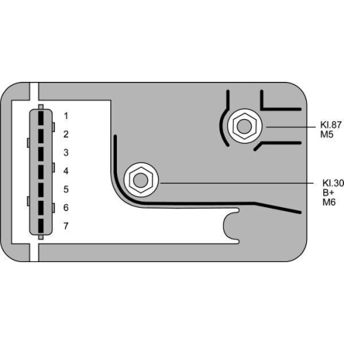 HELLA Steuerger&auml;t, Gl&uuml;hzeit 4RV 008 188-321