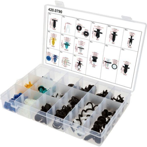 KS TOOLS Halteclipsatz, Karosserie 420.0790