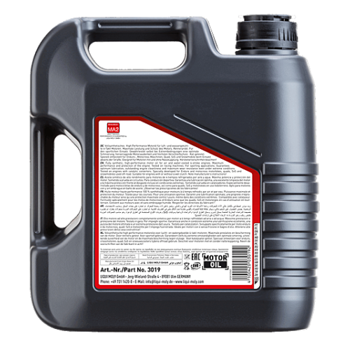 Motor&ouml;l Motorbike 4T Synth 5W-40 Offroad Race 4 Liter Motorrad Liqui Moly 3019