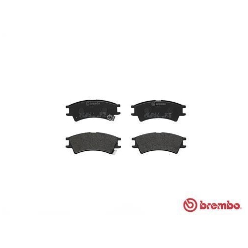 BREMBO Bremsbelagsatz, Scheibenbremse PRIME LINE P 30 011