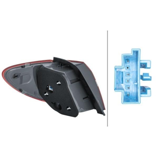 HELLA Heckleuchte 2SD 354 873-061