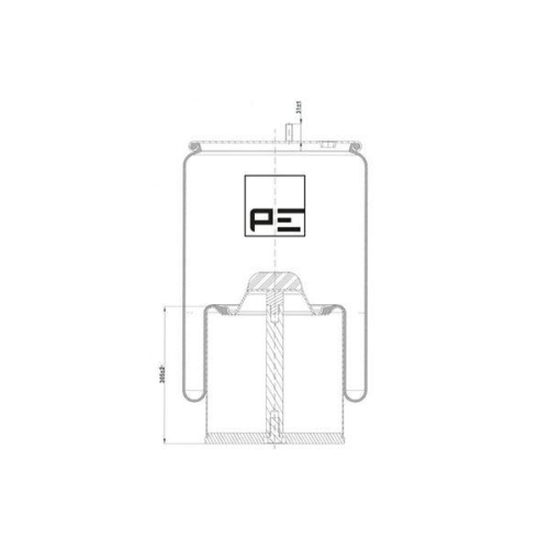 PE Automotive Federbalg, Luftfederung 084.477-72A