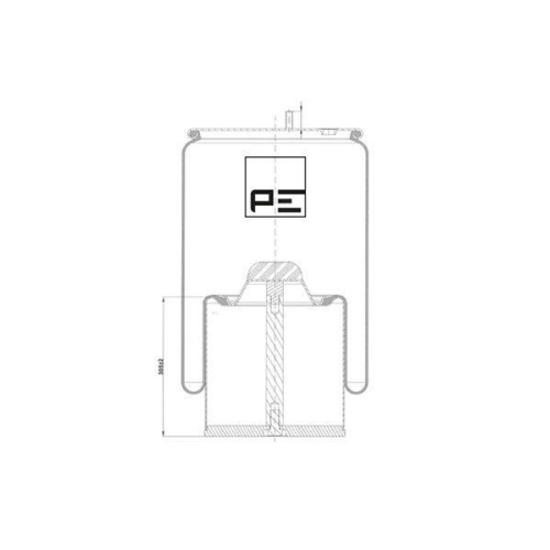 PE Automotive Federbalg, Luftfederung 084.478-72A