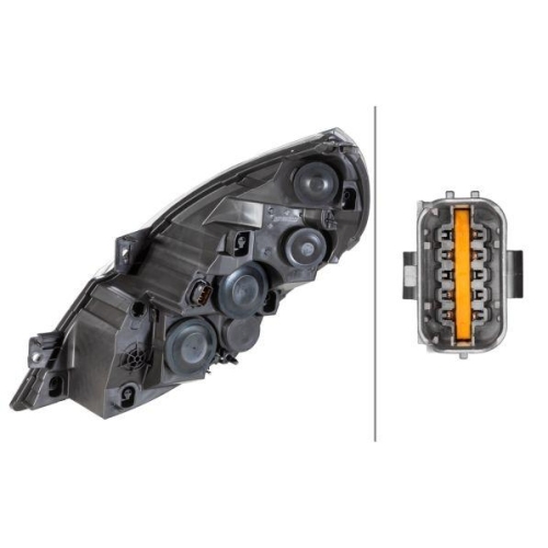 HELLA Hauptscheinwerfer 1LR 010 117-221