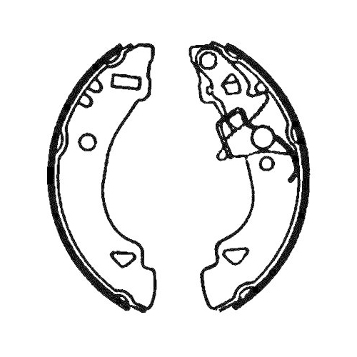 HELLA Bremsbackensatz 8DB 355 001-471