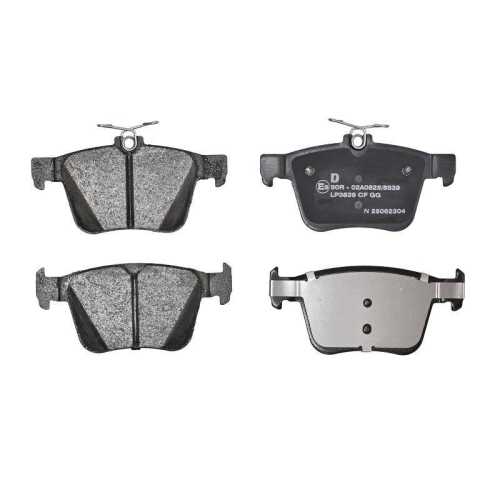 DELPHI Bremsbelagsatz, Scheibenbremse LP3839