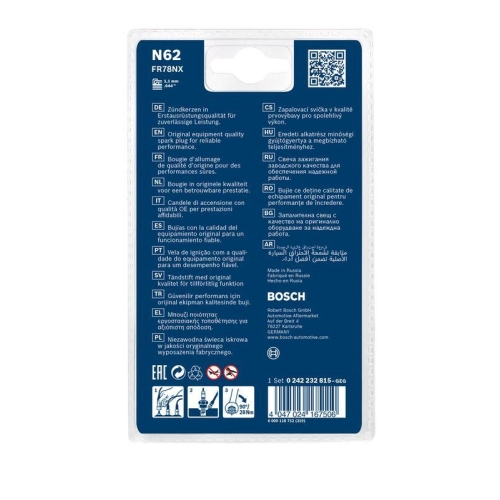 BOSCH Zündkerze Super 4 0 242 232 815