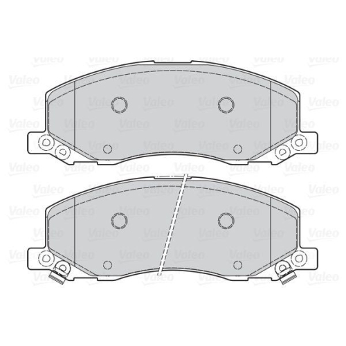 VALEO Bremsbelagsatz, Scheibenbremse FIRST 302119