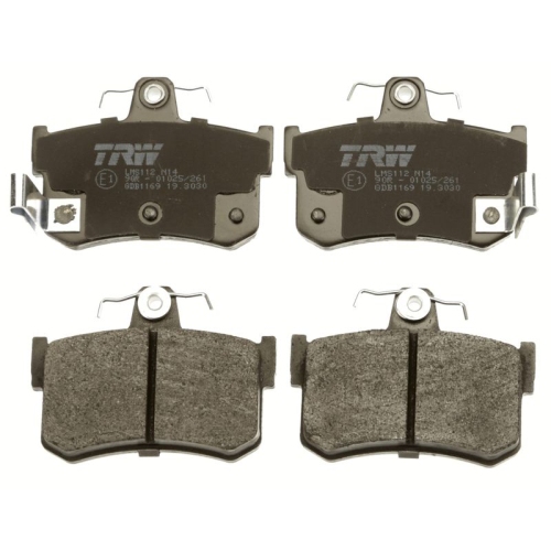 TRW Bremsbelagsatz, Scheibenbremse GDB1169