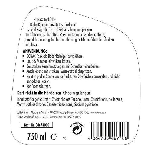 SONAX TANKFELDBODENREINIGER 750ML 04674000