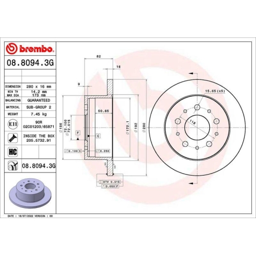 BREMBO Bremsensatz, Scheibenbremse BEYOND LINE - Greenance KT 10 003