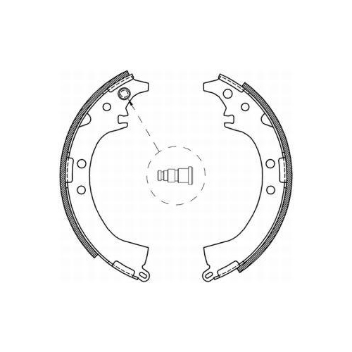 ABE Bremsbackensatz C02061ABE