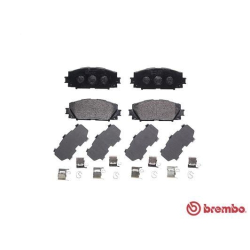 BREMBO Bremsbelagsatz, Scheibenbremse PRIME LINE P 83 141