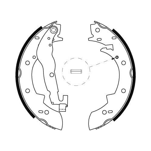 TRW Bremsbackensatz GS6237
