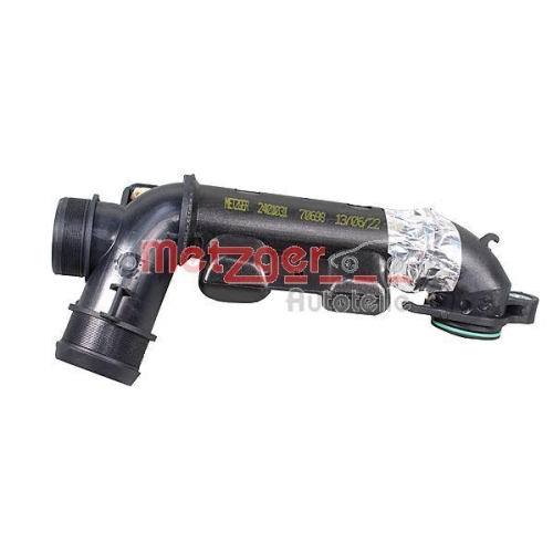METZGER AUTOTEILE Resonator, Ladeluftk&uuml;hlung 2401031
