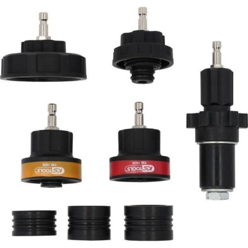 KS TOOLS Adapter, K&uuml;hlsystemdruckpr&uuml;fset 150.2330