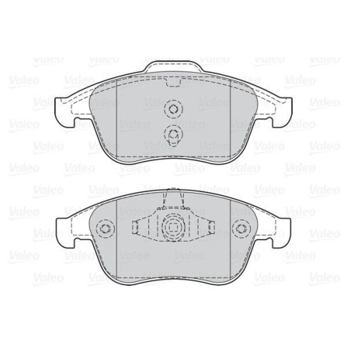 VALEO Bremsbelagsatz, Scheibenbremse FIRST 302128