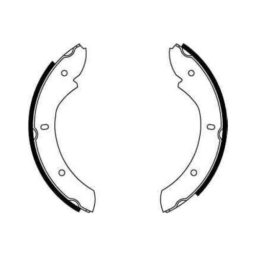 TRW Bremsbackensatz, Feststellbremse GS6236