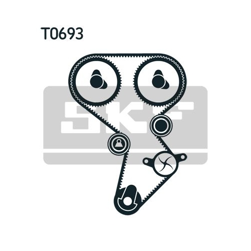 SKF Zahnriemensatz VKMA 95924-1