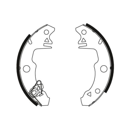 TRW Bremsbackensatz GS8319