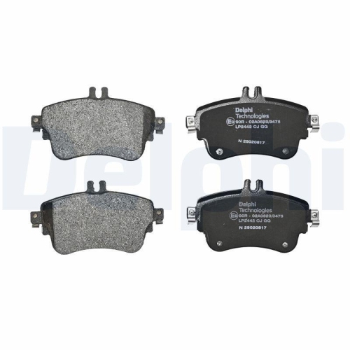 DELPHI Bremsbelagsatz, Scheibenbremse LP2442