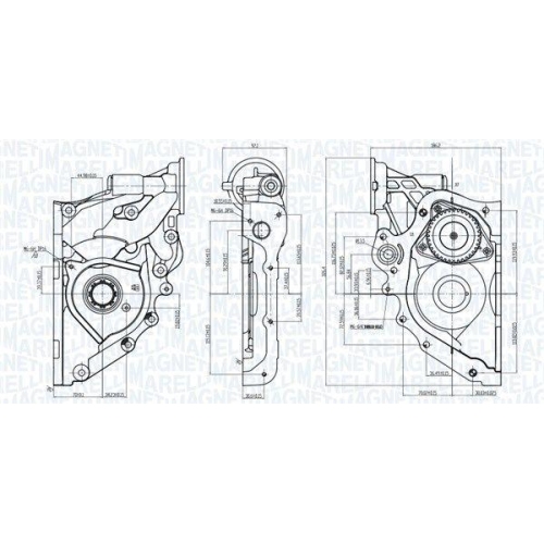 MAGNETI MARELLI &Ouml;lpumpe 351516000080