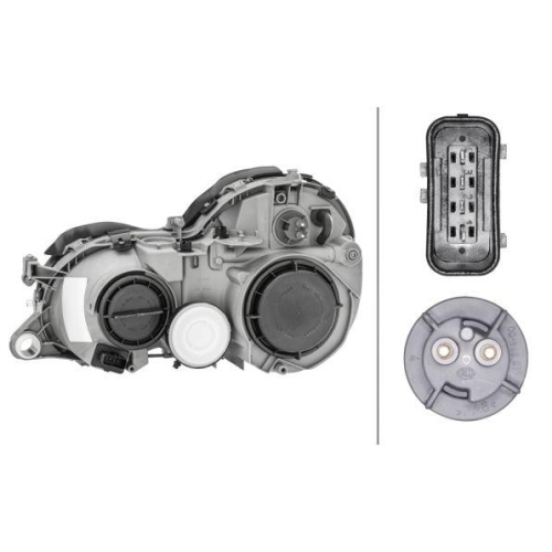 HELLA Hauptscheinwerfer 1D9 007 450-141