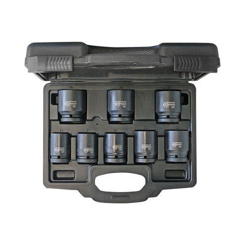 3/4 Zoll Sechskant-Kraft-Stecknuss-Satz, 8-tlg kurz, 24-38mm KS TOOLS 515.0210