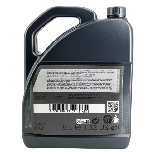 Original Mercedes-Benz Motor&ouml;l 5W-30 229.52 5 Liter A000989330913ABDE