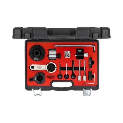 Motoreinstellwerkzeug-Satz f&uuml;r Audi, Seat, Skoda, Volkswagen, 15-tlg KS TOOLS