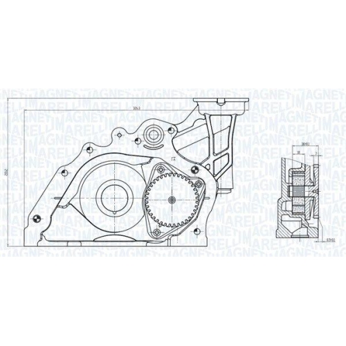 MAGNETI MARELLI &Ouml;lpumpe 351516000095