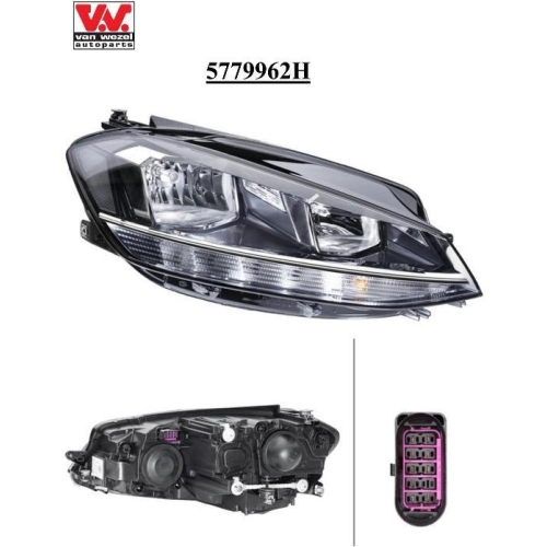 VAN WEZEL Hauptscheinwerfer 5775962H