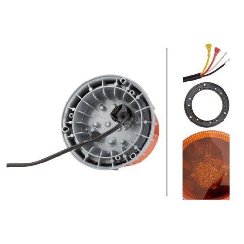 HELLA Blitz-Kennleuchte K-LED 1.2 2XD 012 984-301